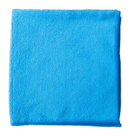 LAVETTE BOUCLEE MICROFIBRE TECHLINE 38X38CM BLEU X5