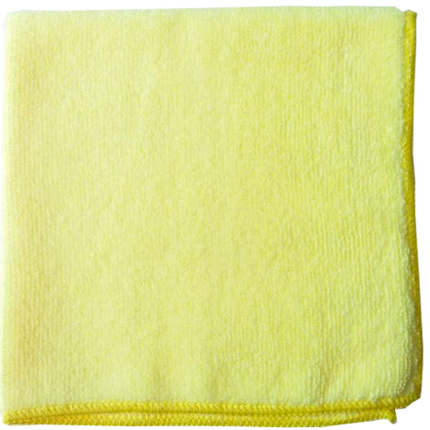LAVETTE BOUCLEE MICROFIBRE TECHLINE 38X38CM JAUNE X5