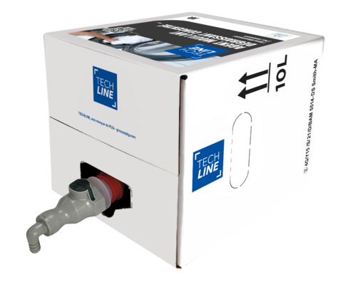 AGENT MOUILLANT DEGRAISSANT CONCENTRE TECHLINE BIB ECOLABEL EU 10L