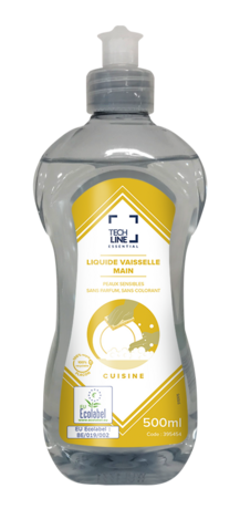LIQUIDE VAISSELLE ECOLABEL TECHLINE 500ML