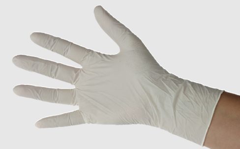 GANT NITRILE BLANC NON POUDRÉ TECHLINE TAILLE L BOÎTE X100
