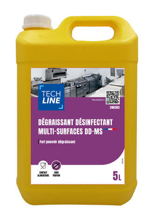 DEGRAISSANT DESINFECTANT MULTI-SURFACES DD-MS TECHLINE 5L