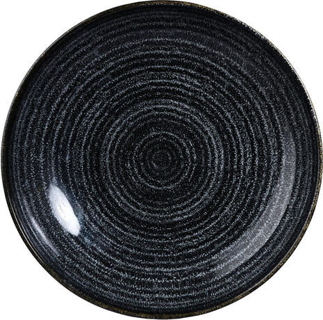 STUDIO PRINTS ASSIETTE CREUSE NOIRE Ø 24,8 CM