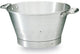 PASSOIRE EN ALUMINIUM CONIQUE FOND CERCLÉ 60 CM