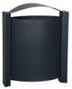 CORBEILLE MURALE ARKEA 40L GRIS ANTHRACITE MAT