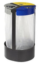 SUPPORT SAC CITWIN 3X45L GRIS MANGANESE / GRIS / JAUNE / BLEU