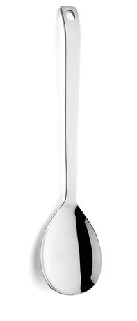CUILLÈRE DE SERVICE PLEINE PM EN ACIER INOXYDABLE 26 CM