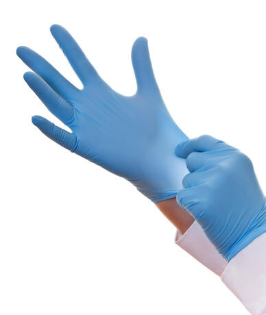GANT NITRILE BLEU NON POUDRÉ TECHLINE PREMIUM TAILLE XL BOÎTE X180