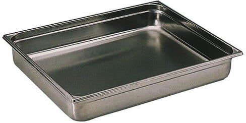 BAC GASTRONORME PLEIN SANS ANSE GN 2/1 PROFONDEUR 10 CM