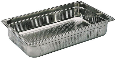 BAC GASTRONORME PERFORÉ SANS ANSE GN 1/1 PROFONDEUR 20 CM