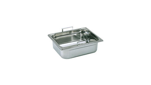 BAC GASTRONORME PLEIN ANSES ESCAMOTABLES GN 1/2 10 CM
