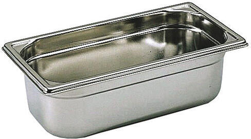 BAC GASTRONORME PLEIN SANS ANSE GN 1/3 PROFONDEUR 15 CM