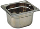 BAC GASTRONORME PLEIN SANS ANSE GN 1/6 PROFONDEUR 15 CM