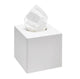 BOÎTE À MOUCHOIRS CARRÉE SANIBOX BLANC