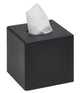 BOÎTE À MOUCHOIRS CARRÉE SANIBOX NOIR MAT
