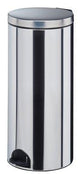 POUBELLE A PEDALE SANELIA 30L INOX BRILLANT