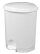 POUBELLE A PEDALE PRIMA 18L BLANC