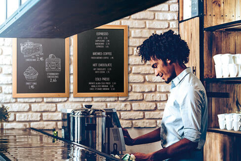 ARDOISE MURALE TECK 80 X 60 CM
