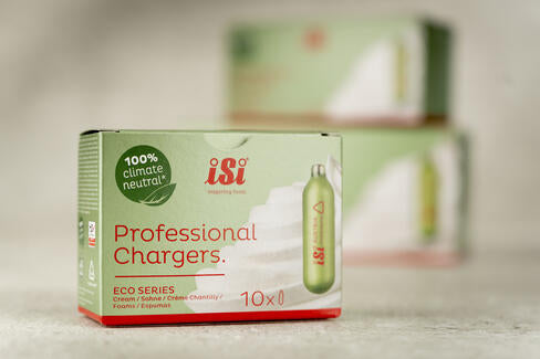 ISI CAPSULES N2O PROFESSIONNELLES 8,4G ECO SÉRIE BOÎTE DE 10