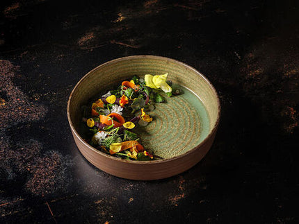 WOODY ASSIETTE CREUSE Ø 22 CM