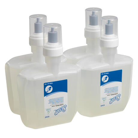 SAVON MOUSSE SCOTT® CONTROL CARTOUCHE 1,2L X4