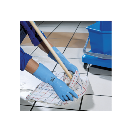 GANT MÉNAGE LATEX BLEU VITAL 117 TAILLE 7 X1 PAIRE