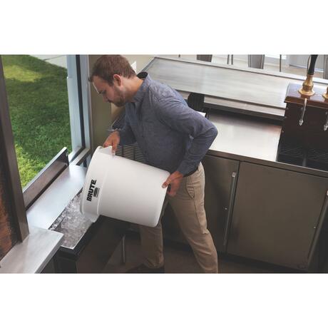 CONTENEUR 37,8L BLANC BRUTE