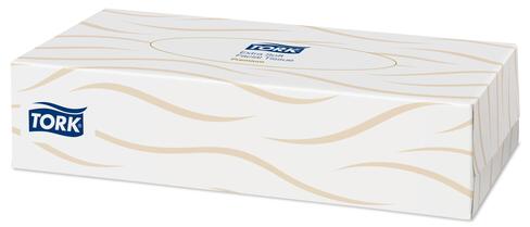MOUCHOIRS BOÎTE RECTANGLE TORK® PREMIUM F1 BLANC 100 FORMATS 2 PLIS ECOLABEL X30