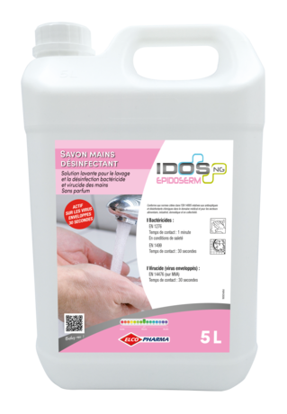 SAVON ANTIMICROBIEN CRÈME IDOS EPIDOSERM BIDON 5L