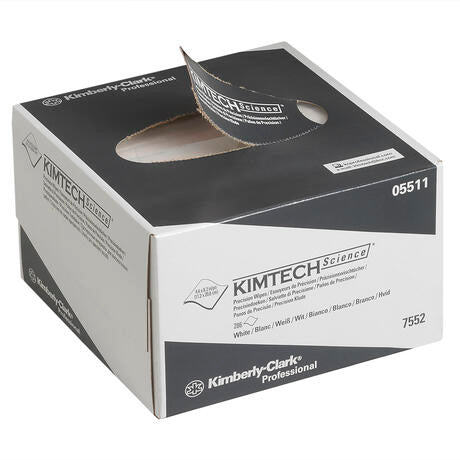 ESSUYEUR DE PRECISION KIMTECH SCIENCE NON TISSEE USAGE UNIQUE BLANC 286 FORMATS X30