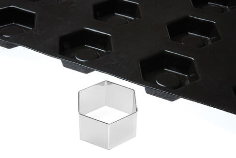 DÉCOUPOIR HEXAGONE INOX 7.2 CM POUR FLEXIPAN 336144