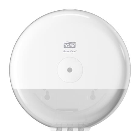DISTRIBUTEUR DE PAPIER TOILETTE À DÉVIDAGE CENTRAL TORK SMARTONE® T9 MINI BLANC