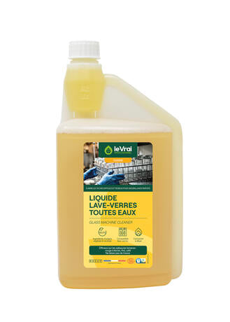 LIQUIDE LAVE-VERRES TOUTES EAUX DOSEUR ECOCERT 1L