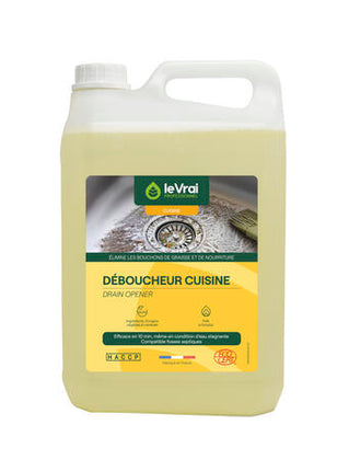 DÉBOUCHEUR CANALISATIONS CUISINE ECOCERT 5L