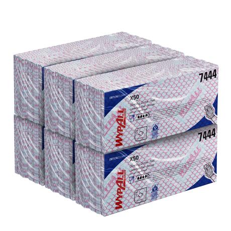 LAVETTE NON TISSEE USAGE COURT WYPALL 22,1X41,8CM ROUGE X300
