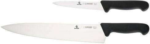 GIESSER COUTEAU DE CUISINE MANCHE NOIR 13 CM