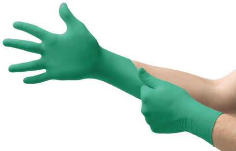 GANT LATEX VERT TOUCHNTUFF® 92-600 TAILLE XL BOÎTE X100