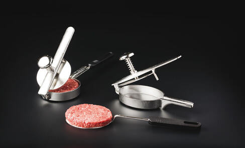 MOULE À STEAK INOX 150 G OVALE 11.5X8 CM