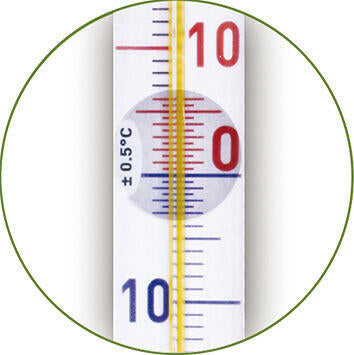 THERMOMÈTRE MANUEL POUR L'EAU DE 0° À +60° C