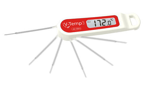 THERMOMÈTRE DIGITAL SONDE REPLIABLE IP67 DE -40 À +250°C