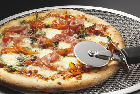 GRILLE À PIZZA RONDE ALUMINIUM DIAMÈTRE 23 CM