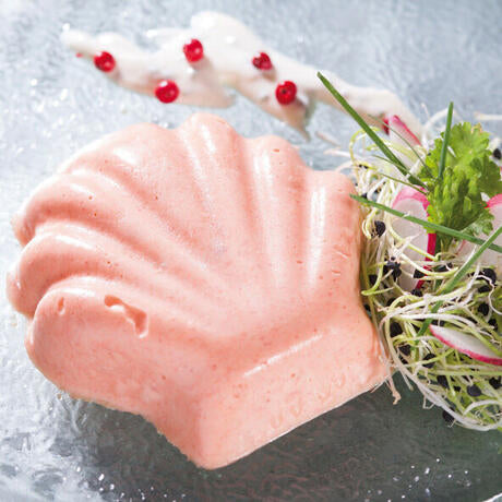 FLEXIPAN 60X40 PLAQUE DE 24 COQUILLES SAINT JACQUES 8X7.5 CM