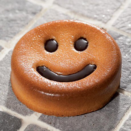FLEXIPAN 60X40 PLAQUE DE 24 SMILEYS (12 COEURS, 12 SOURIRES)  Ø 7,8 H 2 CM