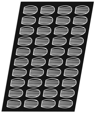 FLEXIPAN GN 1/1 PLAQUE DE 27 MADELEINES 7.8X4.7 CM