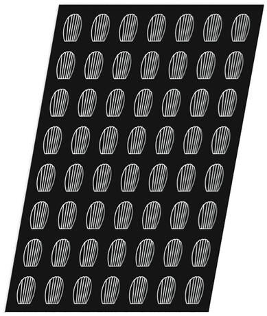 FLEXIPAN GN 1/1 PLAQUE DE 42 MINI-MADELEINES 5.2X3.5 CM