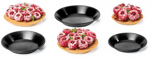 EXOGLASS TARTELETTES RONDES UNIES 7 CM X24