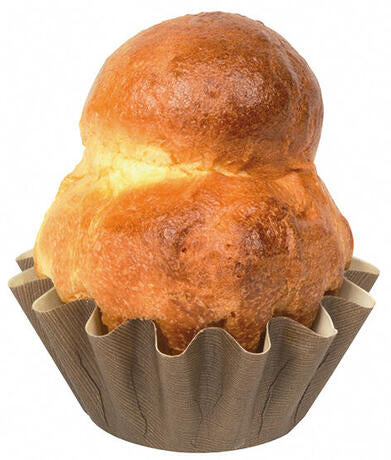 MOULES À BRIOCHE EN CARTON CUISSON VENTE Ø 65 H30 MM X160