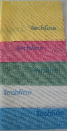 LAVETTE NON TISSEE TECHLINE CO-BRANDING 51X36CM BLEU X25