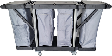 CHARIOT DE TRI DE LINGE 4 FLUX POLYPROLENE RECYCLE