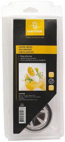 COUPE-OEUFS 6 QUARTIERS INOX